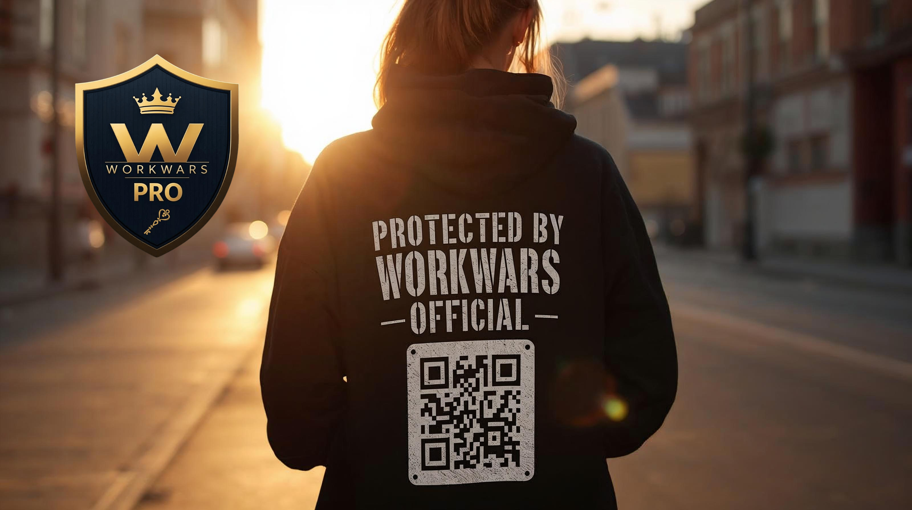 WORKWARS affiliate hoodie female