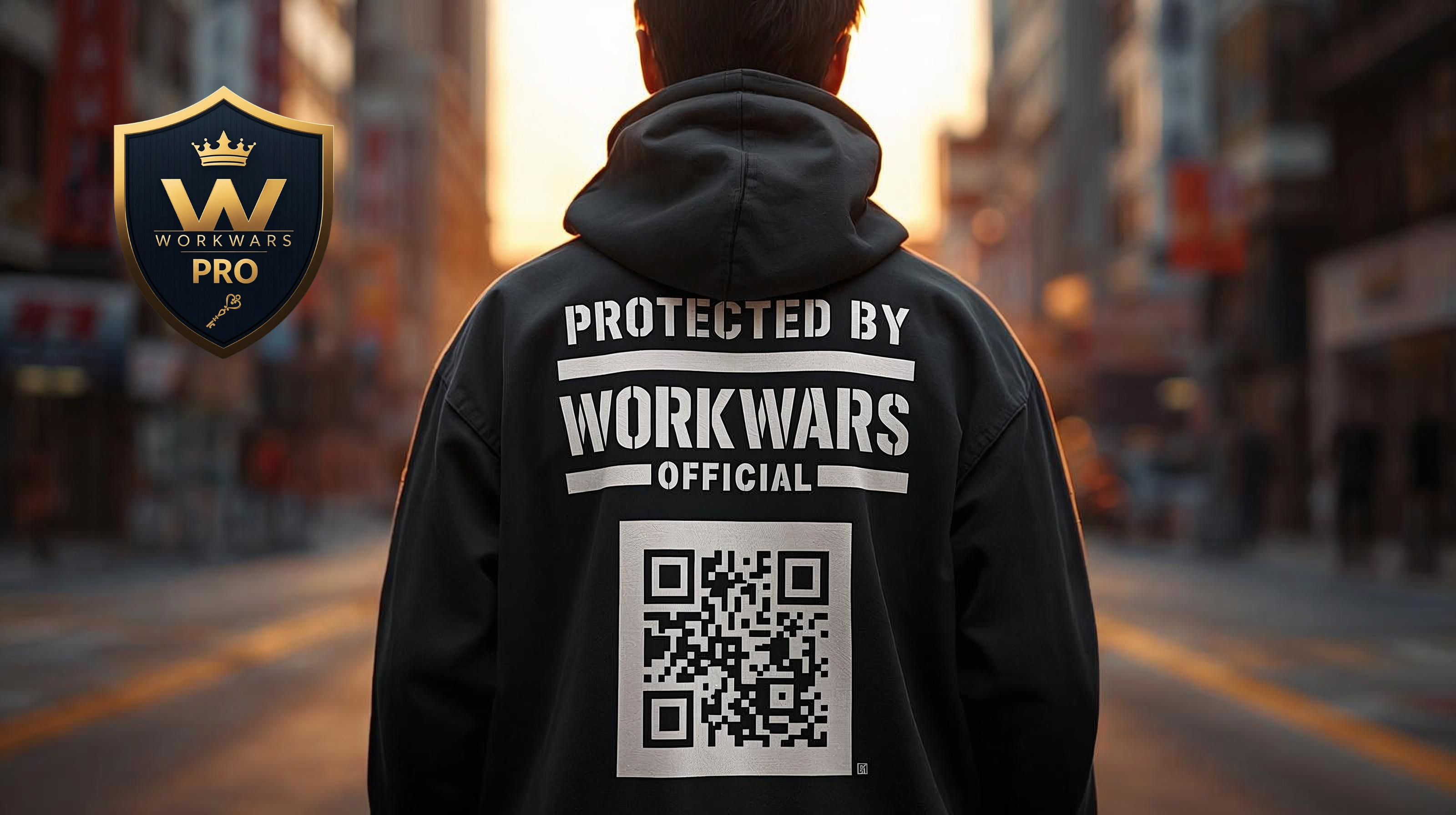 WORKWARS affiliate hoodie male