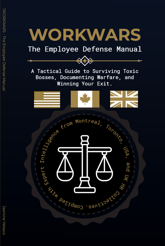 WORKWARS: The Employee Defense Manual by Jasmine Velasco — front cover