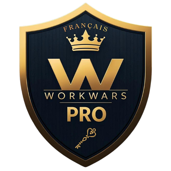 Logo WORKWARS PRO - Plateforme de protection du travail, documentation des preuves et défense des employés